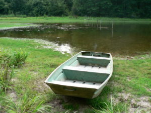 Pond and Boat